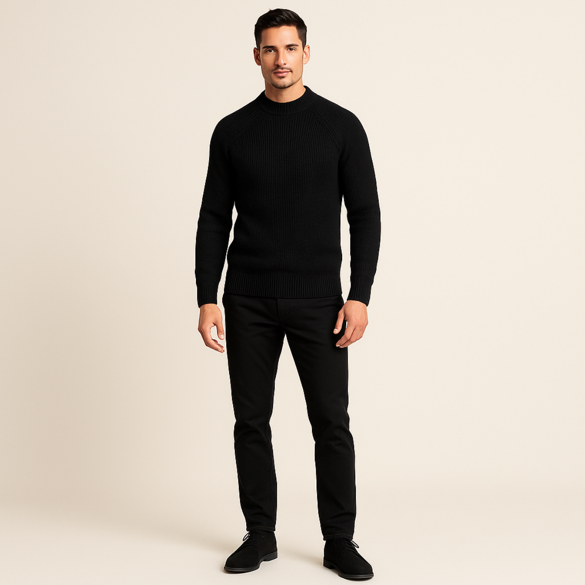 Ely Men's Cashmere Crewneck Sweater