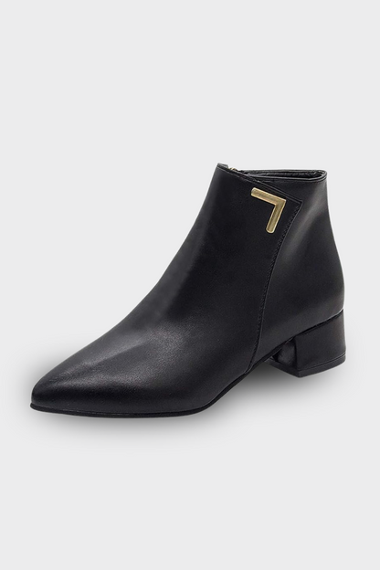 Elyssa Women Leather Ankle Boots