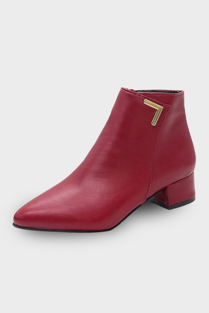 Elyssa Women Leather Ankle Boots