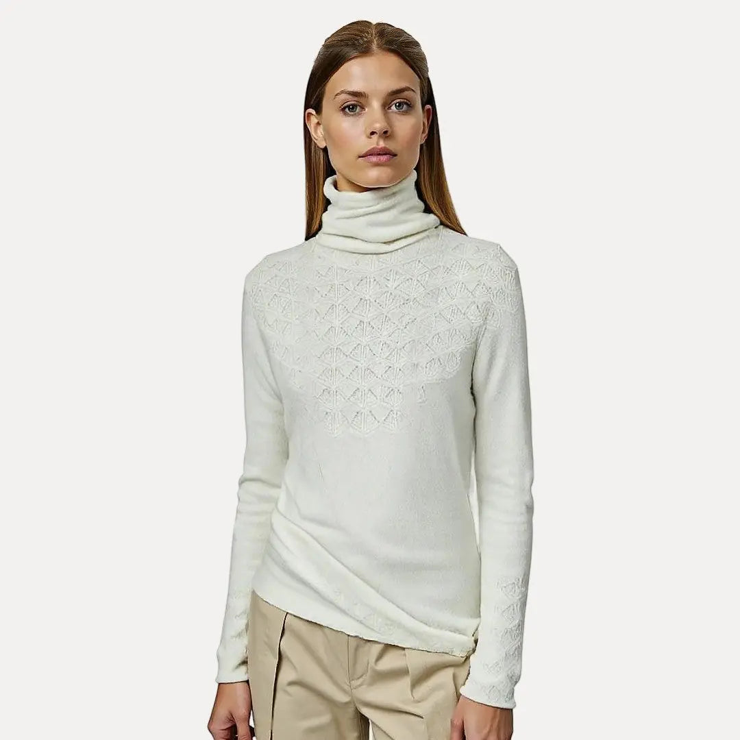 Women's Acrylic Turtleneck Sweater