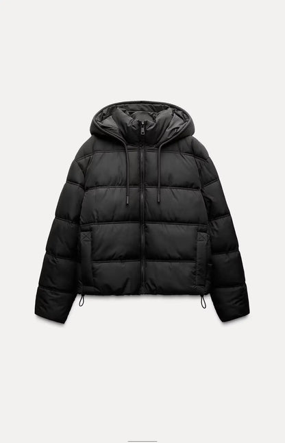 Warm Women's Lightweight Down Puffer Jacket - OutfitLondon