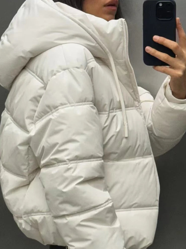 Warm Women's Lightweight Down Puffer Jacket