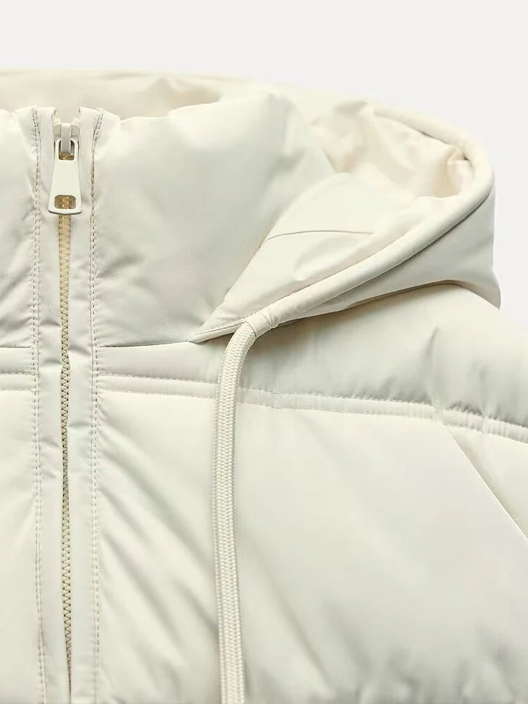 Warm Women's Lightweight Down Puffer Jacket