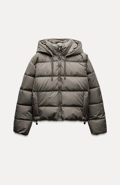 Warm Women's Lightweight Down Puffer Jacket