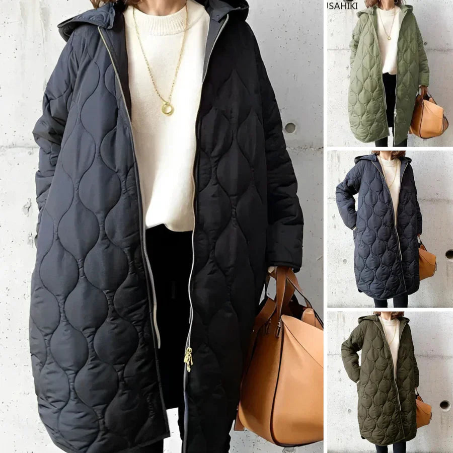 Warm and Lightweight Down Puffer Coat - OutfitLondon