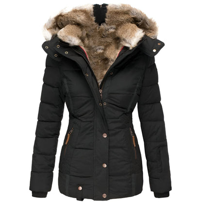 Cozy Insulated Puffer Coat - Warm Winter Jacket - OutfitLondon