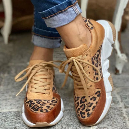 Trendy Leopard Ankle Boots for Women - OutfitLondon