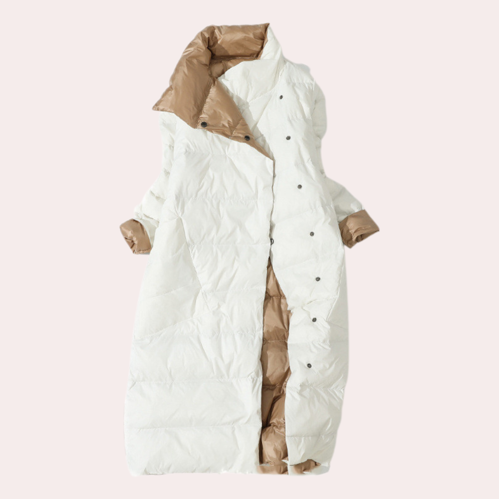 Warm Women's Padded Down Puffer Coat - OutfitLondon