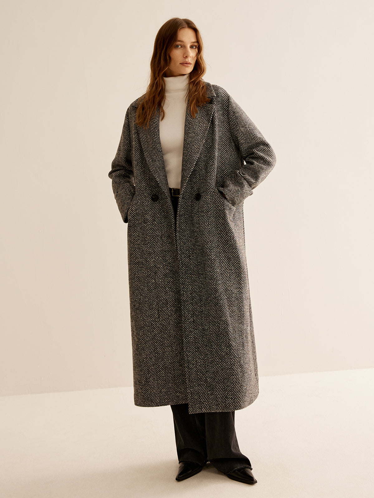 Classic Water Repellent Full Length Trench Coat