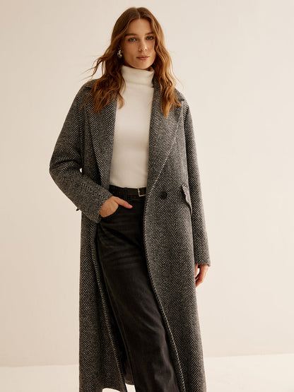Classic Water Repellent Full Length Trench Coat