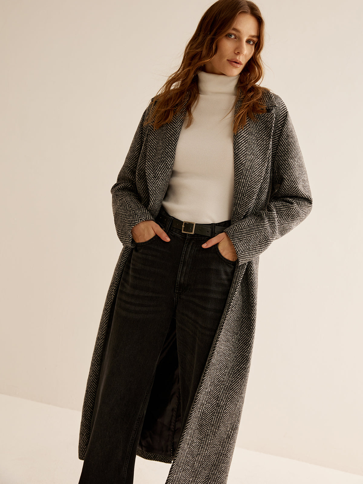 Classic Water Repellent Full Length Trench Coat
