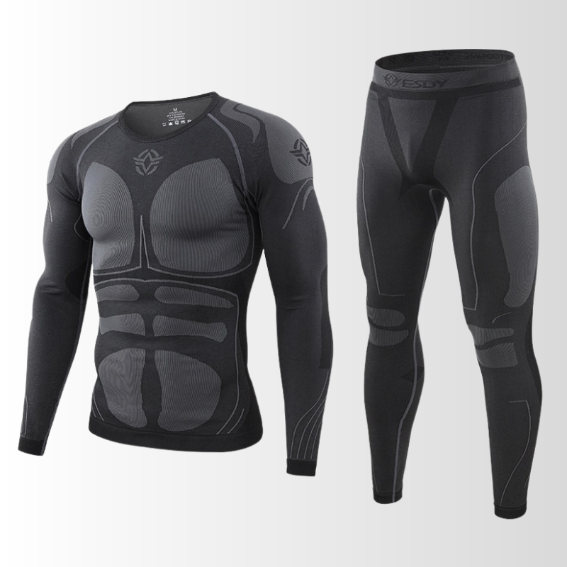 Warm Fleece Base Layer Top for Cold Weather - OutfitLondon