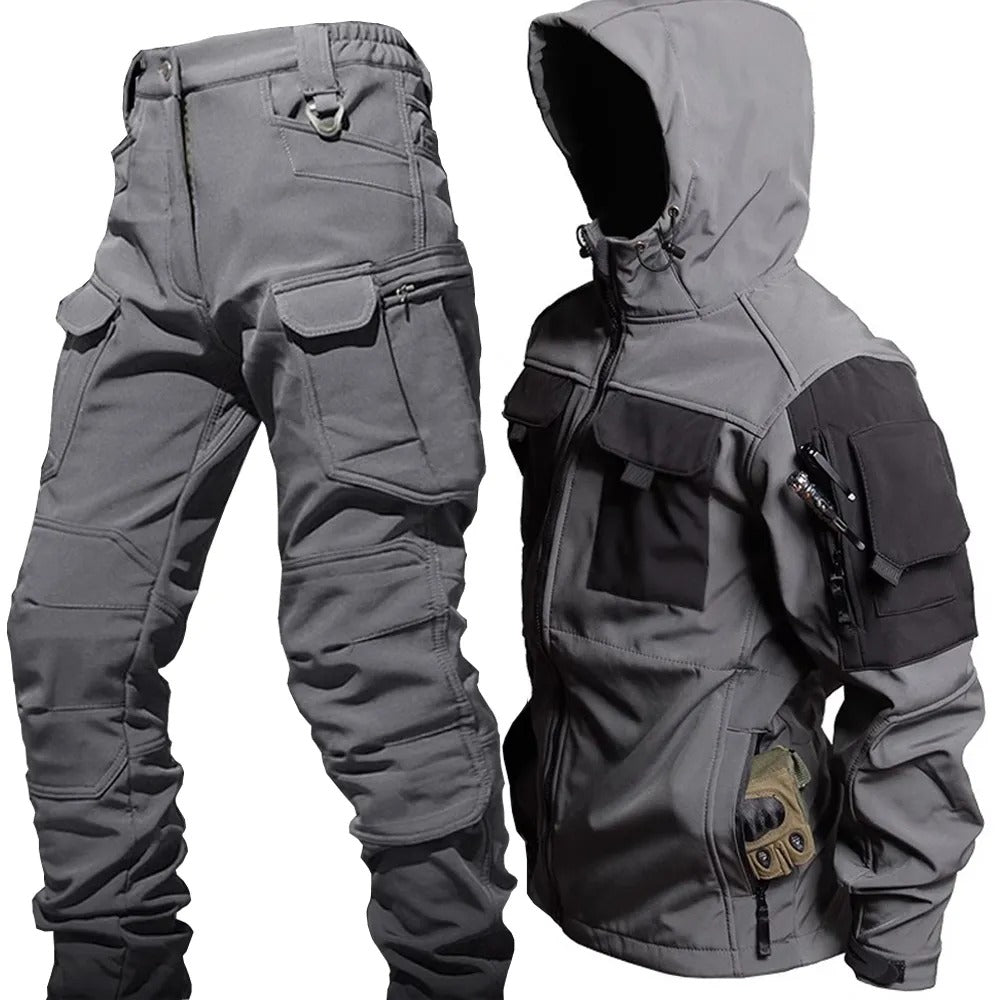 Tough Outdoor Waterproof Jacket and Pants Set