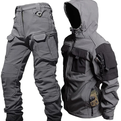 Tough Outdoor Waterproof Jacket and Pants Set
