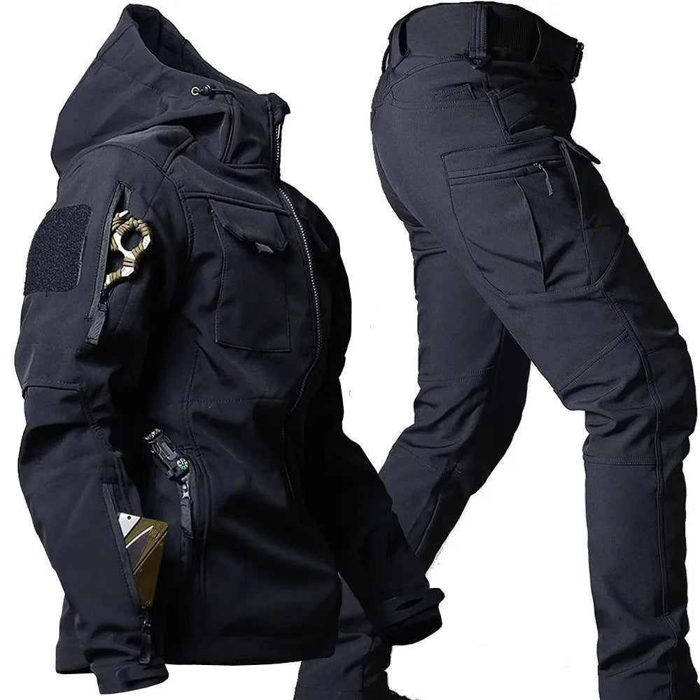 Tough Outdoor Waterproof Jacket and Pants Set