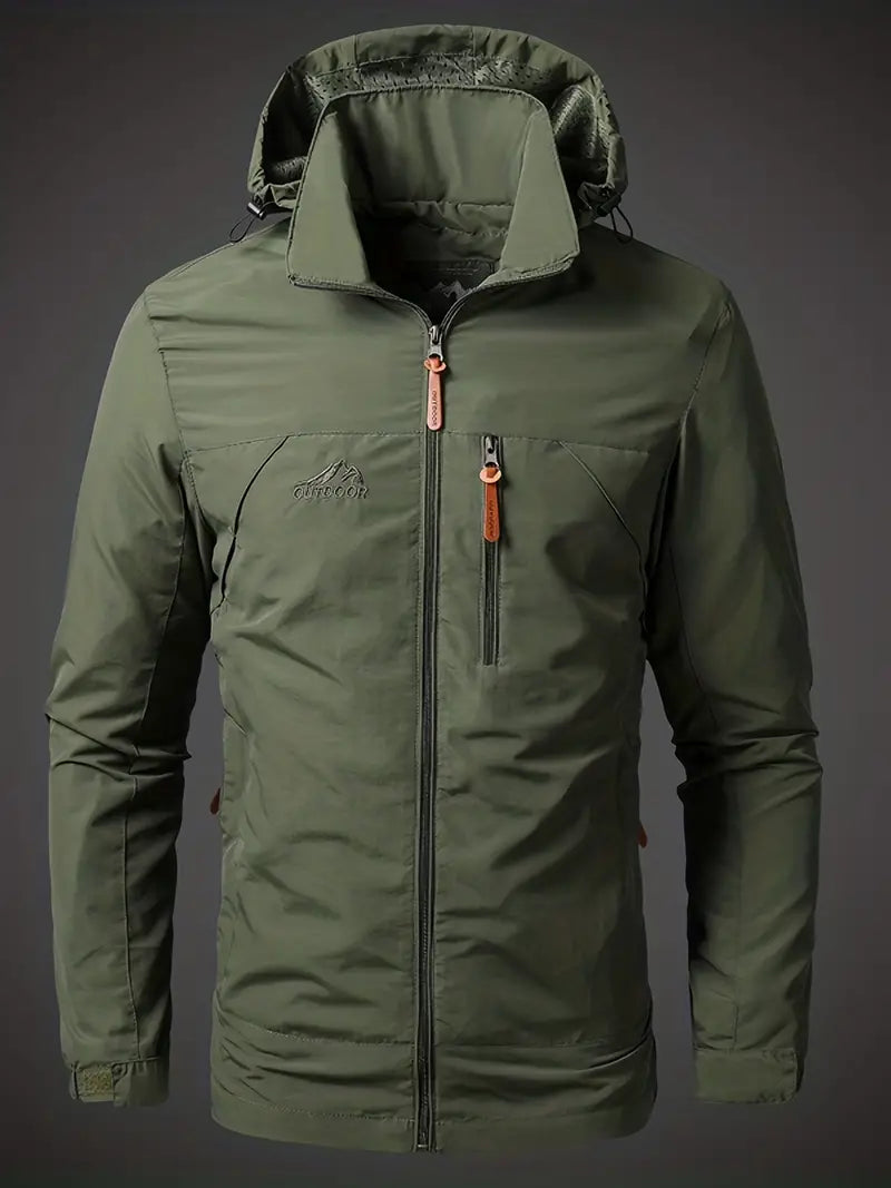 Waterproof Mens Raincoat - Practical & Stylish Jacket - OutfitLondon