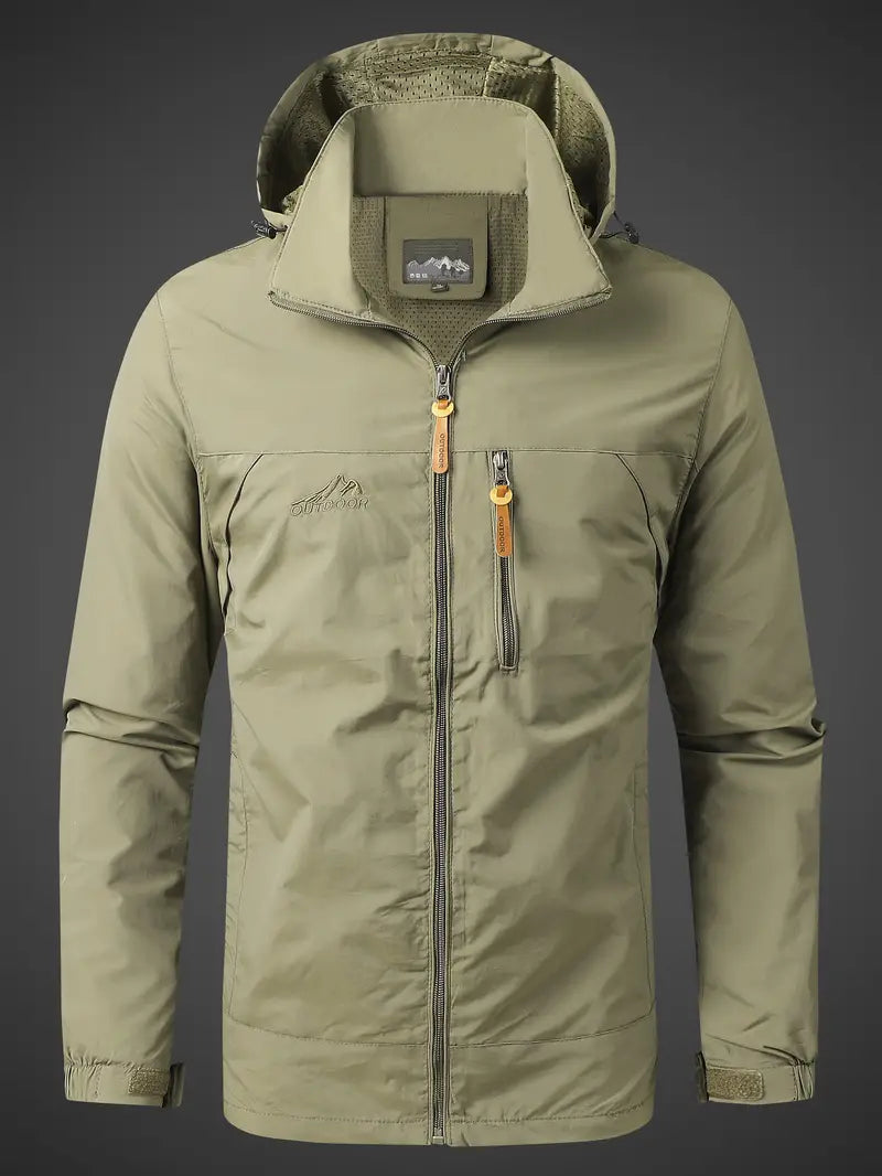 Waterproof Mens Raincoat - Practical & Stylish Jacket