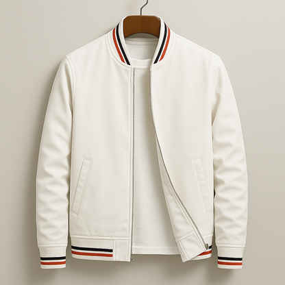 Slim Fit Mens Casual Bomber Jacket