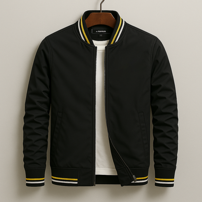 Slim Fit Mens Casual Bomber Jacket