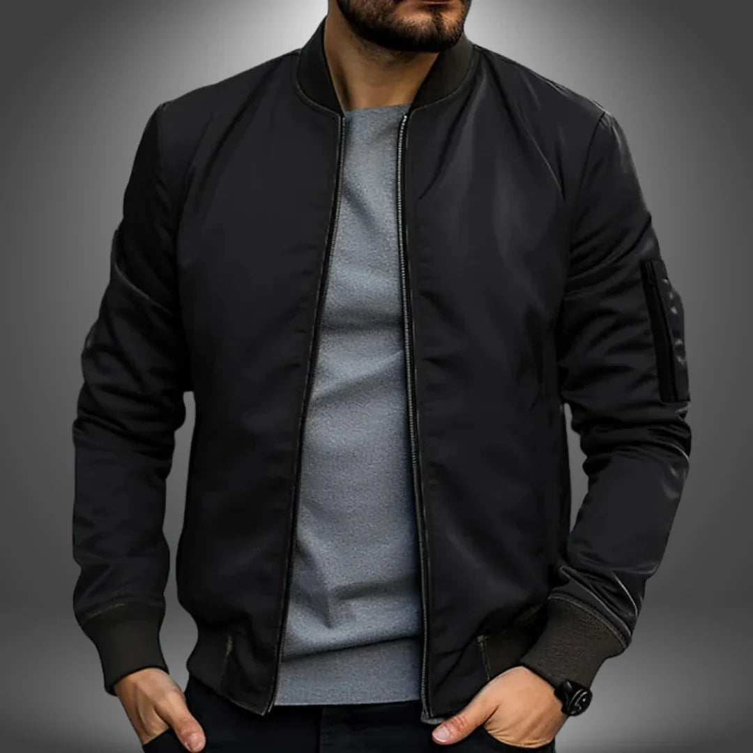 Slim Fit Casual Mens Bomber Jacket