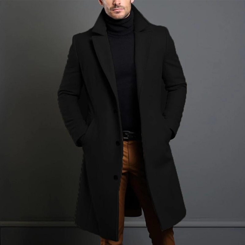 Classic Warm Parka Coat for Men with Loose Fit - OutfitLondon