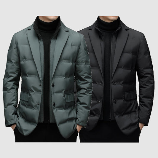 Stylish Warm Men's Parka Coat with Classic Fit - OutfitLondon