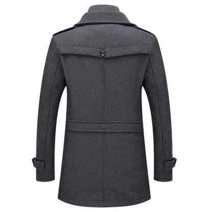 Stylish Men's Insulated Parka Coat