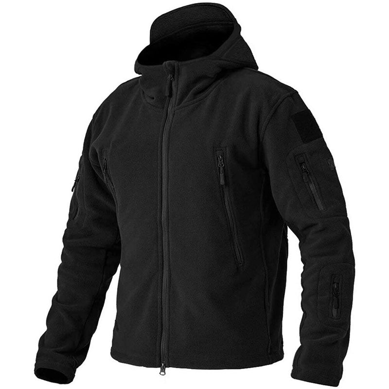 Warm Waterproof Mens Fleece Coat for Winter - OutfitLondon
