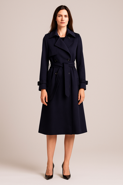 Women's Longline Trench Coat