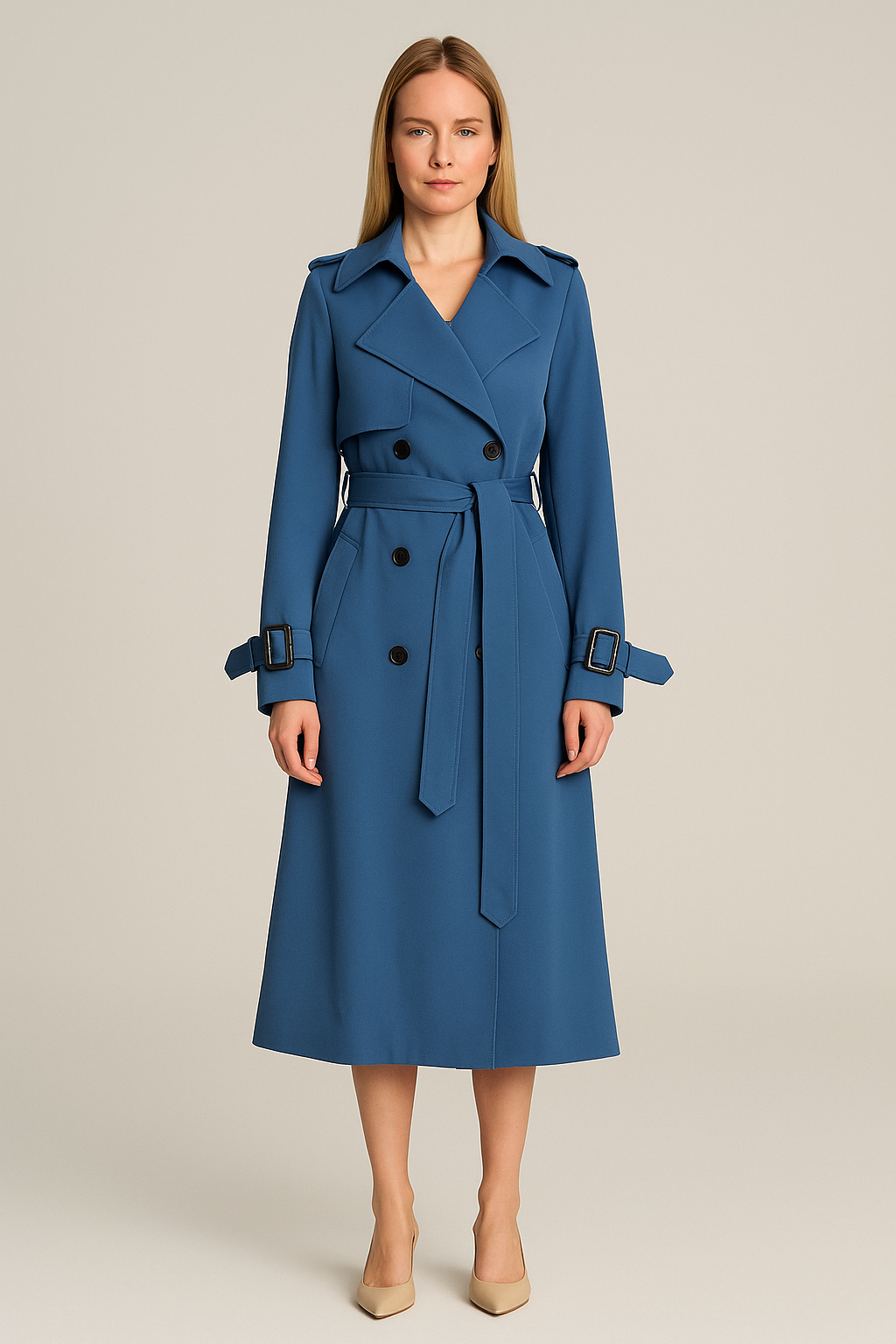 Women's Longline Trench Coat