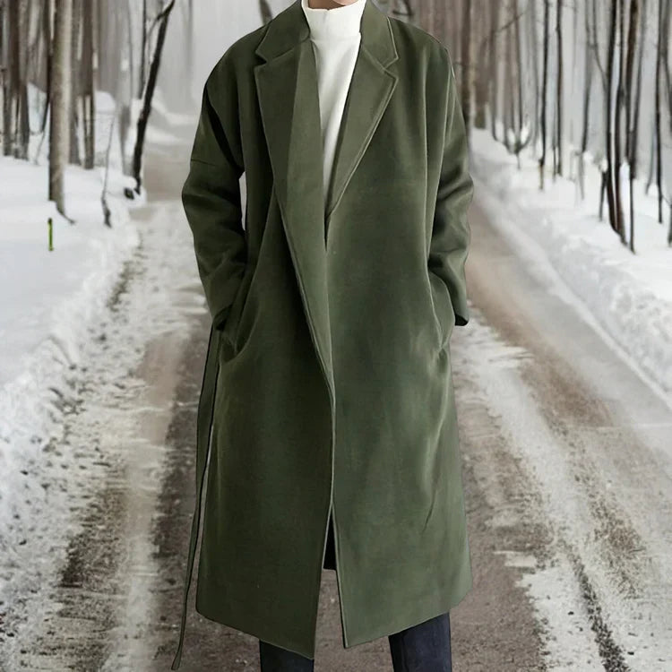 Premium Wool Pea Coat for Women - OutfitLondon
