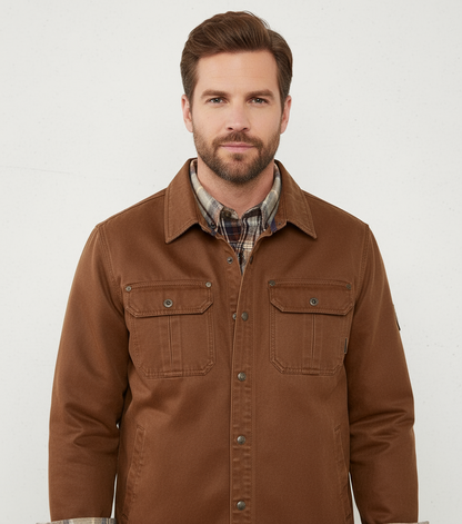 Men's Waxed Trucker Jacket All Season