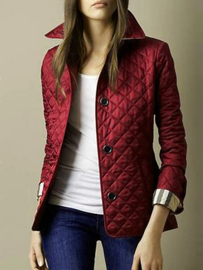 Warm Women's Padded Down Jacket - OutfitLondon