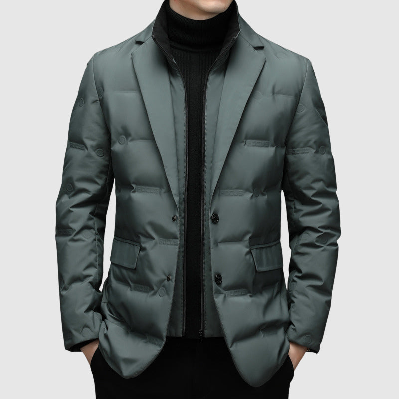 Warm Water Repellent Mens Padded Jacket