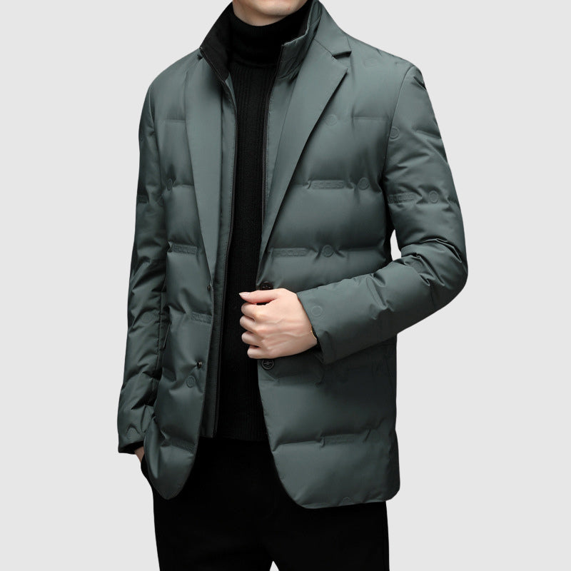 Warm Water Repellent Mens Padded Jacket