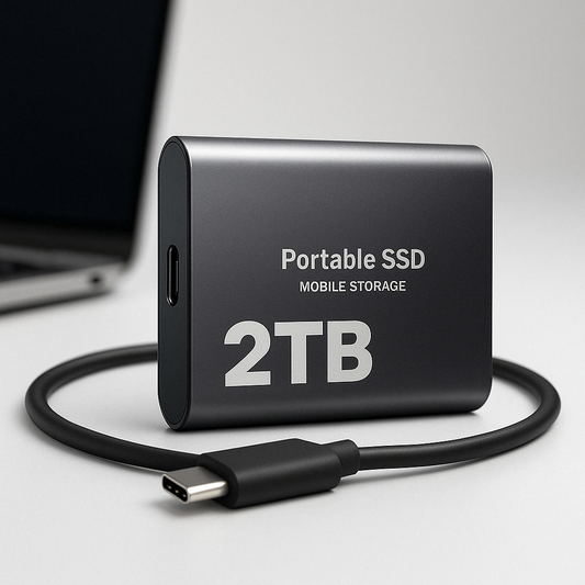 Small USB SSD - Quick External Data Storage Drive - OutfitLondon