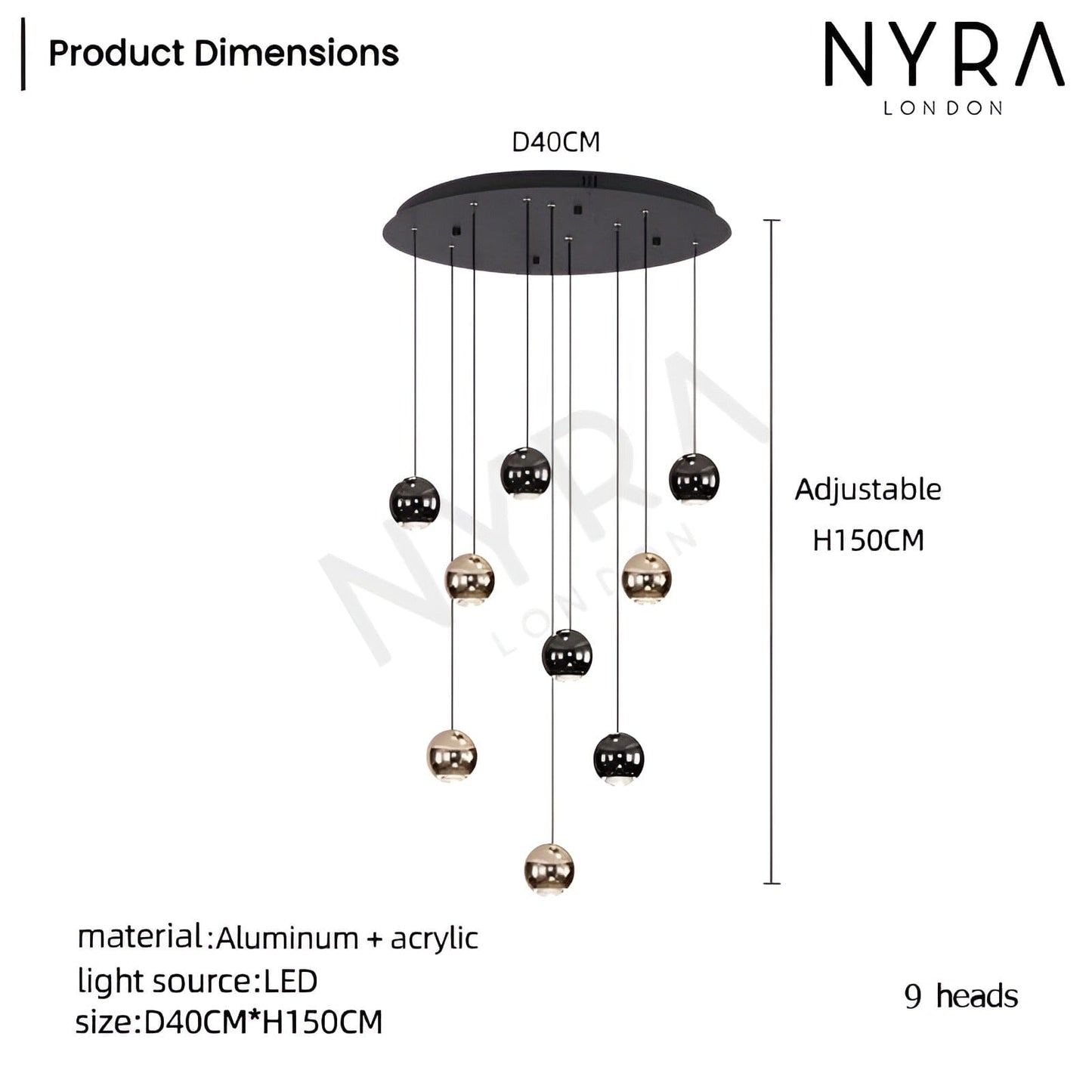 Luxurious Crystal Pendant Lamp