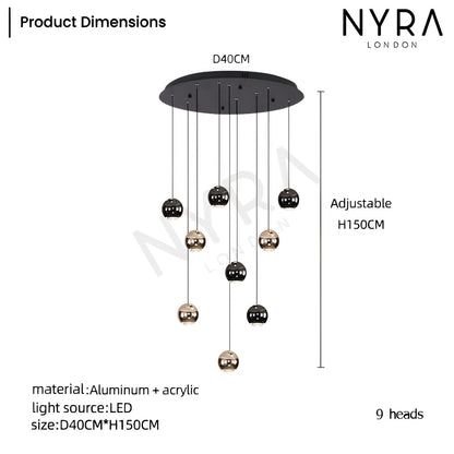 Luxurious Crystal Pendant Lamp