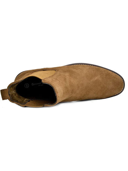 Men's Tough Everyday Ankle Boots with Thick Sole