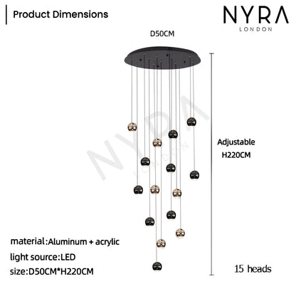 Luxurious Crystal Pendant Lamp