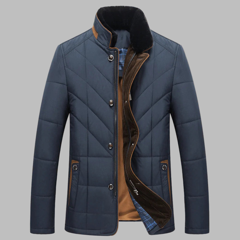 Warm Mens Parka Winter Jacket - OutfitLondon