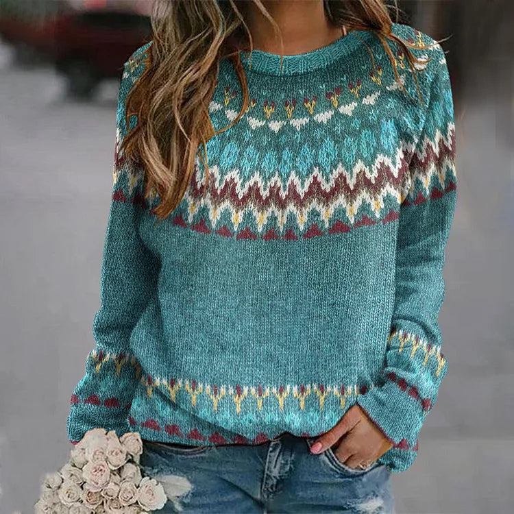 Cozy Chic Knitted Pullover Sweater