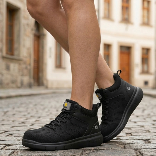 Tough Waterproof Steel Toe Work Boots - OutfitLondon