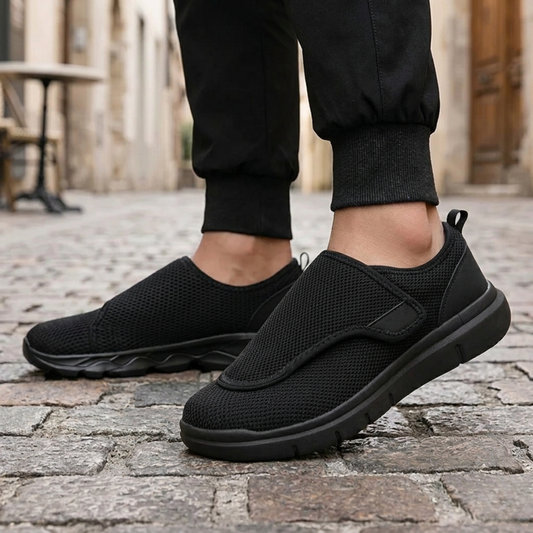 Breathable Casual Slip On Sneakers - OutfitLondon