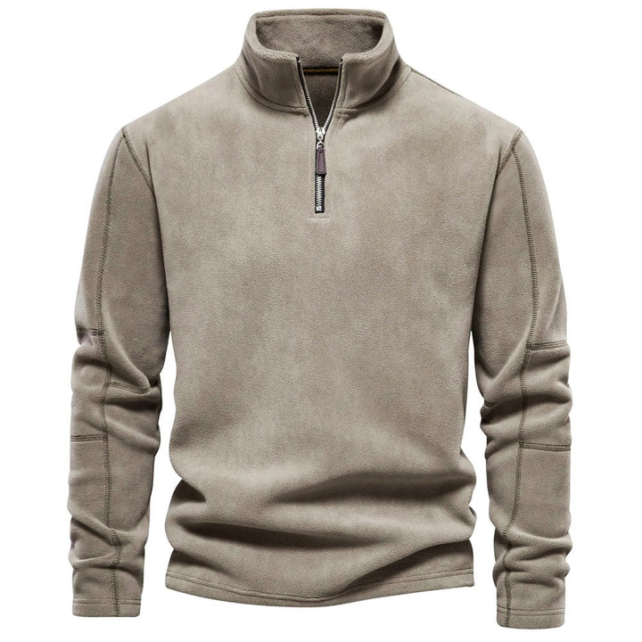Classic Warm Fleece Sweater - OutfitLondon