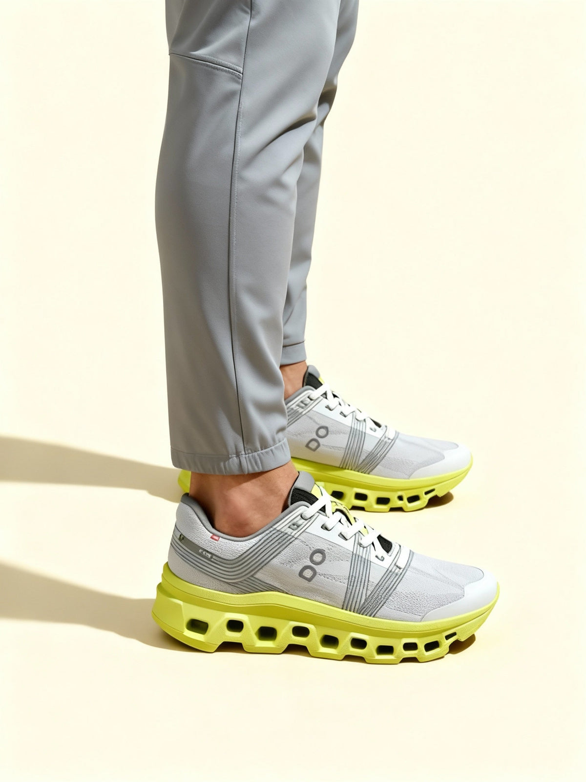Comfortable Men's Lace Up Sneakers Cotton Upper Shoes
