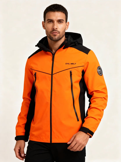 Waterproof Hooded Zip Up Jacket