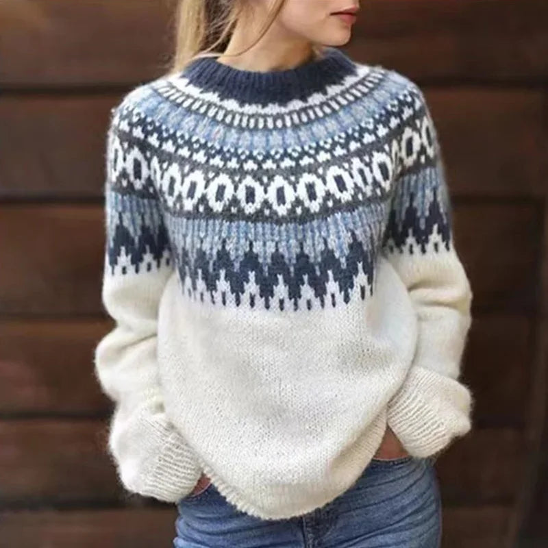 Soft Women's Cashmere Winter Sweater - OutfitLondon