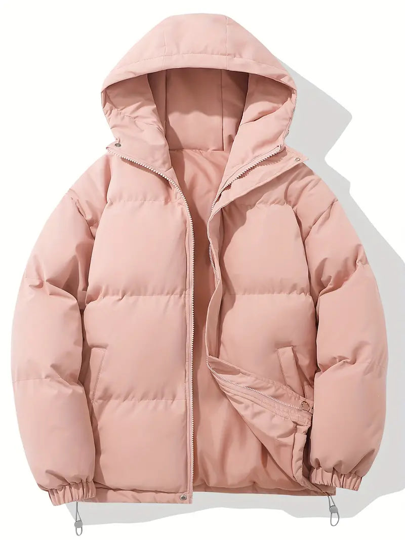 Warm Waterproof Hooded Snow Jacket - OutfitLondon