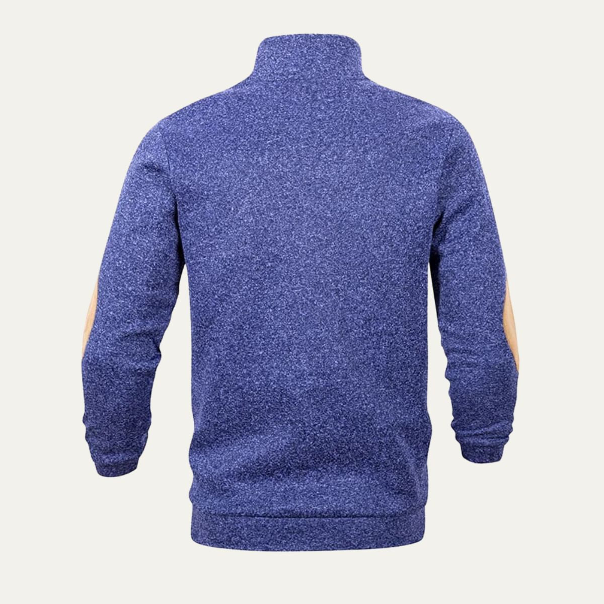 Cozy Men's Thermal Quarter Zip Fleece Sweater